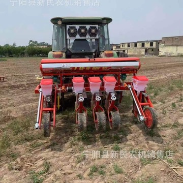 陕西汉中玉米大豆套种播种机玉米黄豆复合种植精播机行距株距可调